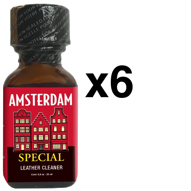 FL Leather Cleaner AMSTERDAM SPECIAL 25ml x6